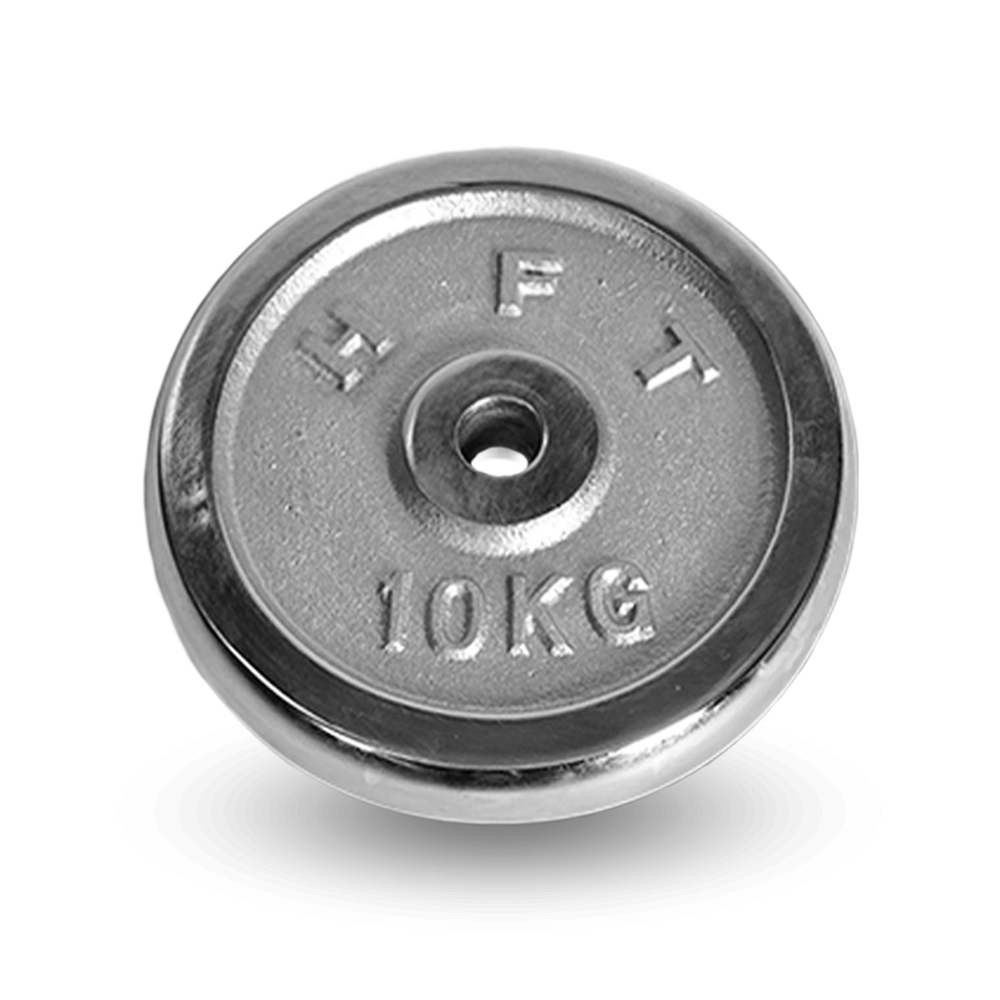 แผ่นน้ำหนัก HOMEFITTOOLS ขนาด 1 นิ้ว 10 KG